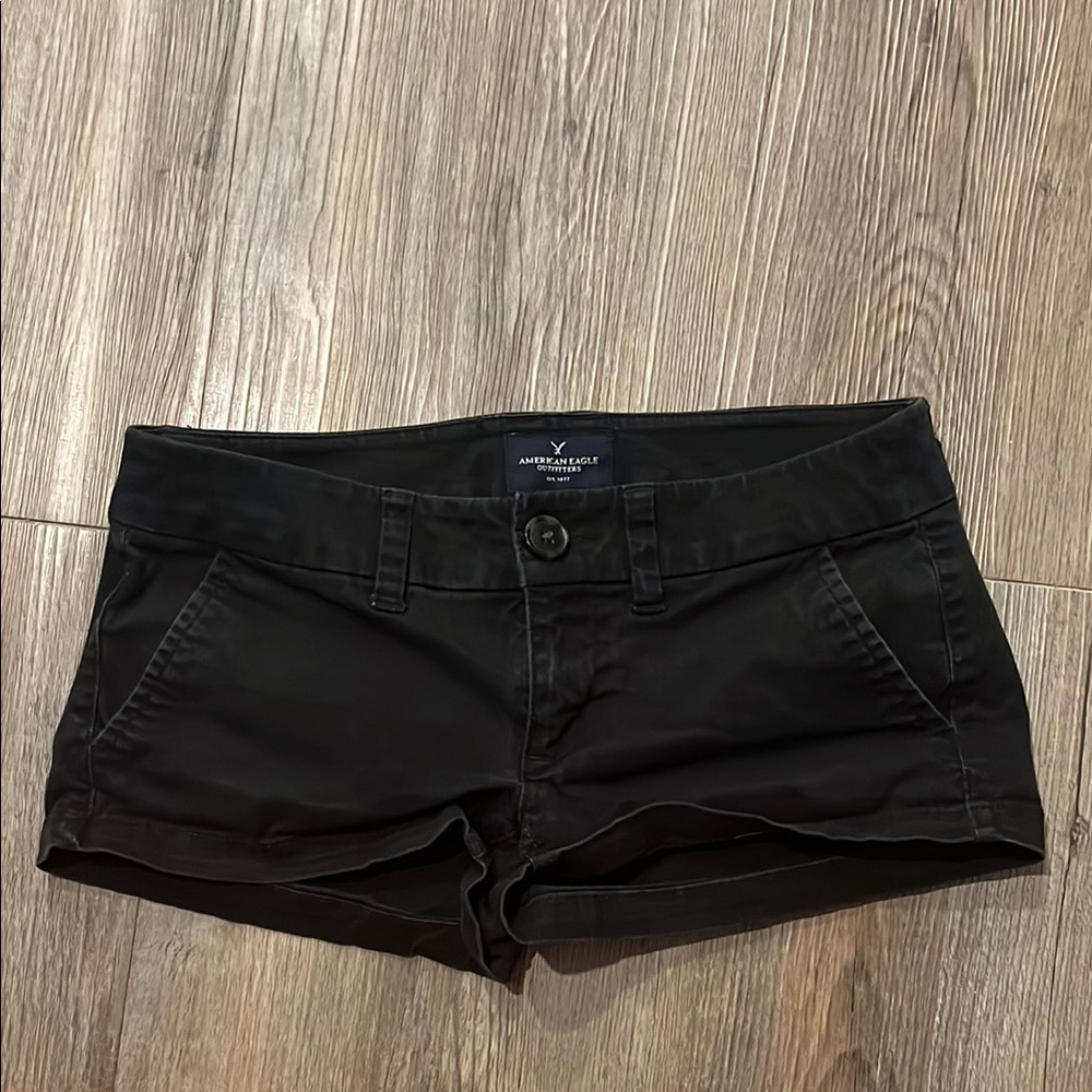 American Eagle Outfitters Black Shorts